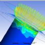 FEM fluid dynamic simulation of the flow in PermFlowDUO nozzles